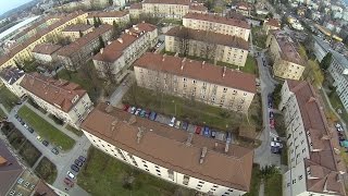 bielsko.tv: Z lotu ptaka - osiedle Grunwaldzkie