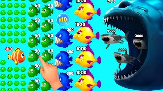 Fishdom Ads Save The Fish From Big Shark And Monster Crocodile Part #6 | Fishdom Ads Save The Fish