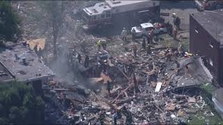 Baltimore Explosion Lates news |Explosion destroys homes in Baltimore