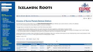 Find Your Icelandic Cousins May 2020