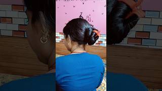 Easy Clutcher Hairstyle #hairstyle #hair #clutcherhairstyle  #hairtutorial #youtubeshorts #short