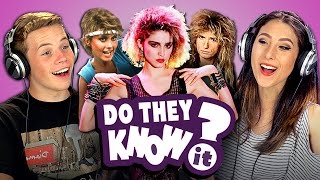 DO TEENS KNOW 80s MUSIC? (REACT: Do They Know It?)