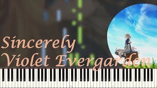 Sincerely - Violet Evergarden OP [Piano Cover]