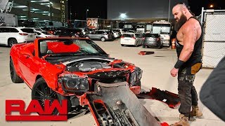 Braun Strowman wrecks his new car: Raw, March 11, 2019