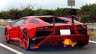 【Best exhaust sound ever!】Aventador Exhaust sound, acceleration sound