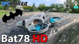 Toughest Micro Quadcopter? SPCMaker Bat78 HD - Setup, Review \u0026 Flight Footage