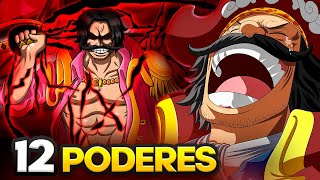 TODOS OS PODERES DO ROGER EM ONE PIECE | 12 PODERES