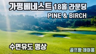 제이홍 가평베네스트에 취하다 PINE\u0026BIRCH 코스 모아서보기 [골프왕] ep3