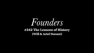 #342 The Lessons of History (Will & Ariel Durant)
