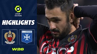OGC NICE - AJ AUXERRE (1 - 1) - Highlights - (OGCN - AJA) / 2022-2023