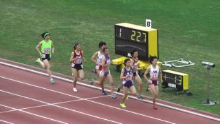 H29　南関東　女子800m　予選2組