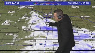 WEATHER: Snow showers tapering off this evening