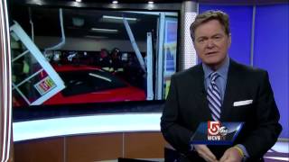 Car crashes into Route 128 rest area convenience store