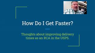 USPS Tips for getting faster as an RCA on a Rural Route