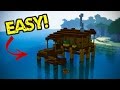 How to Build a Starter Minecraft Water House How to Build a Starter Minecraft Water House