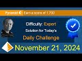 Microsoft Solitaire Collection: Pyramid - Expert - November 21, 2024