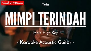 Mimpi Terindah - Tofu (Karaoke | Versi Ray Surajaya) Akustik
