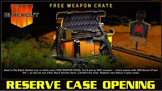 FREE Weapon Crate and 80 Cases Opened - Blackout COD BO4