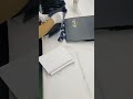 how to folding the paper bag by manual after rope pasting