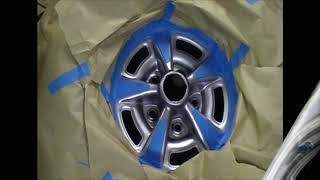 Rally II Wheel Masking and Painting