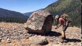 Granite Glacial Erratic Photogrammetry Shoot