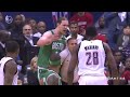 kelly olynyk and kelly oubre jr. fight 2017 nba playoffs bos vs was