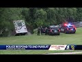 Suspect arrested after crashing stolen RV into drainage ditch during Oklahoma City pursuit