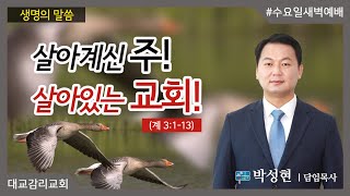 2021.9.8_수요일새벽예배_살아계신 주! 살아있는 교회!_박성현 담임목사