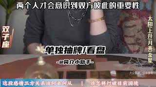 双子座未来13天这段感情三方关系该何去何从？该怎样打破目前困境？#塔罗 #感情 #塔羅