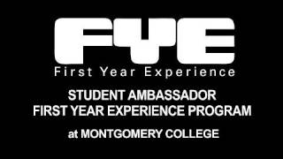 FYE-Student Ambassador Program