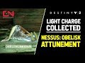 Light Charge Collected - Nessus Obelisk Attunement Quest - Destiny 2 Nessus Obelisk Unlocked