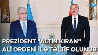 Prezident İlham Əliyev Qazaxıstanın \