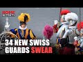 🚨 BREAKING NEWS | 34 new Swiss Guards swear an oath of loyalty to Pope Francis and his successors