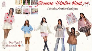 NEWME Winter haul ☃️💌 | 20k Giveaway | Buy 1 get 1 sale 🥳