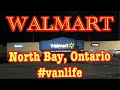 Walmart, North Bay, Ontario… The Vanlife Review