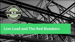 Live Load and The Red Numbers