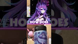 Cotton got a SPECIAL GamerSupps tub...