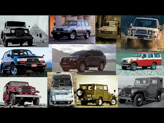 A Visual History Of The Toyota Land Cruiser