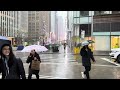 Walking In The Rain Flash Flood Warning New York City Umbrella And Traffic Sounds For Sleeping