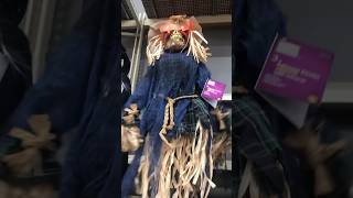 Creepy Scarecrow at Home Depot. #scarecrows #animatronic #shorts #halloween