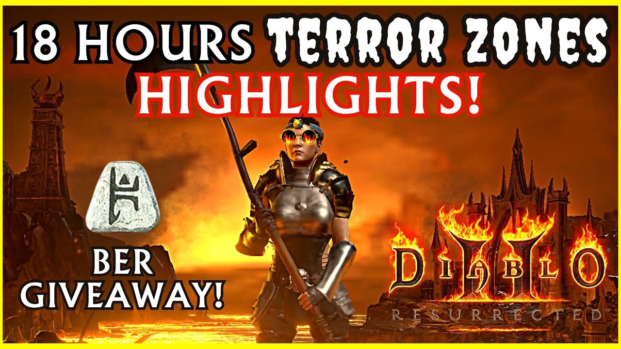 Diablo 2 Resurrected Ladder Season 3 - 18 Hours Of Terror Zones ...