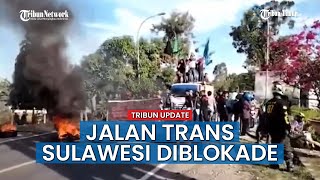 Mahasiswa Palopo Blokade Jalan Trans Sulawesi, ini Tuntutan Mereka