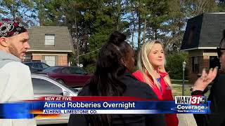 Armed Robberies Overnight in Athens