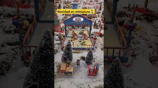 Navidad en miniatura en 📍L'illa Diagonal #barcelona #navidad #decoraciónnavidad #centrocomercial