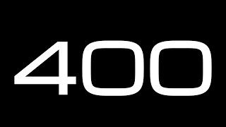 400 Second Countdown Timer / NO SOUND