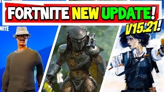 Everything in Fortnite's Next Update v15.21 All Details! | Concepts & More!