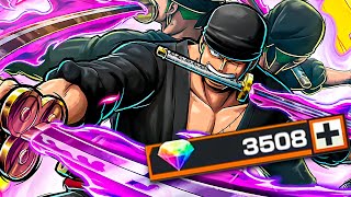 NOVO PERSONAGEM EX! GASTEI TUDO NO ZORO DE ONIGASHIMA NO MELHOR JOGO DE ONE PIECE PARA CELULAR...