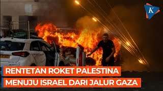 Palestina Tembakkan Roket ke Israel dari Jalur Gaza