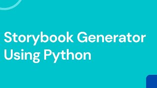 Create a Random Storybook Generator using Python | Python Projects