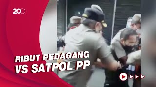 Ribut-ribut Pedagang Tanah Abang Vs Satpol PP, Tolak Lapak Ditutup!